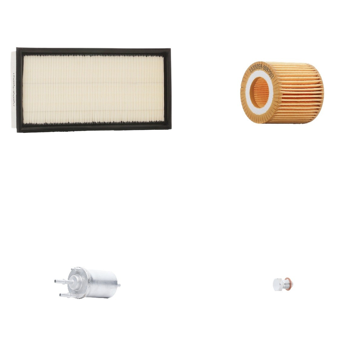 RIDEX 4055F9854: Комплект филтри