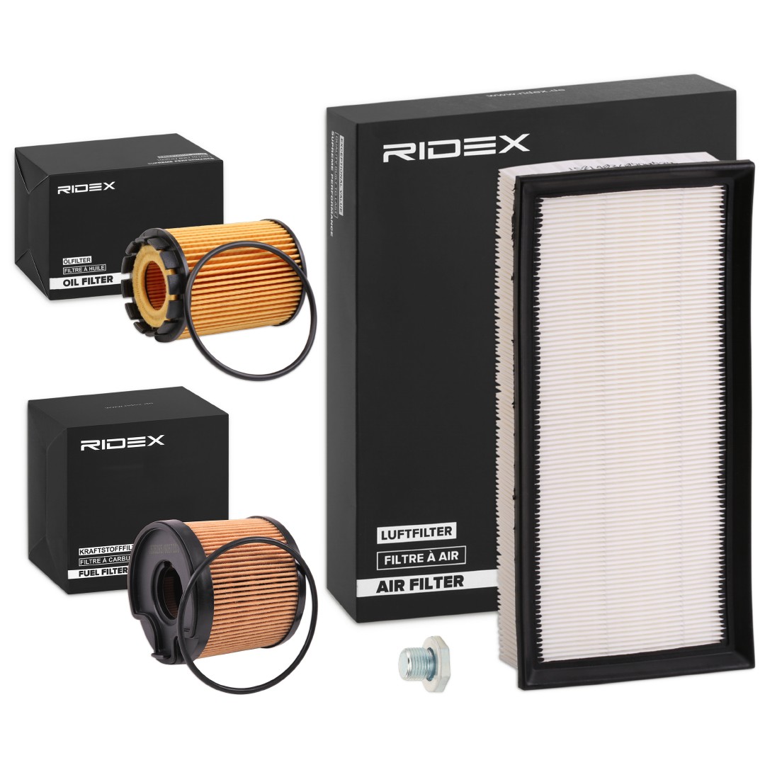 RIDEX 4055F10319: Kit de filtros