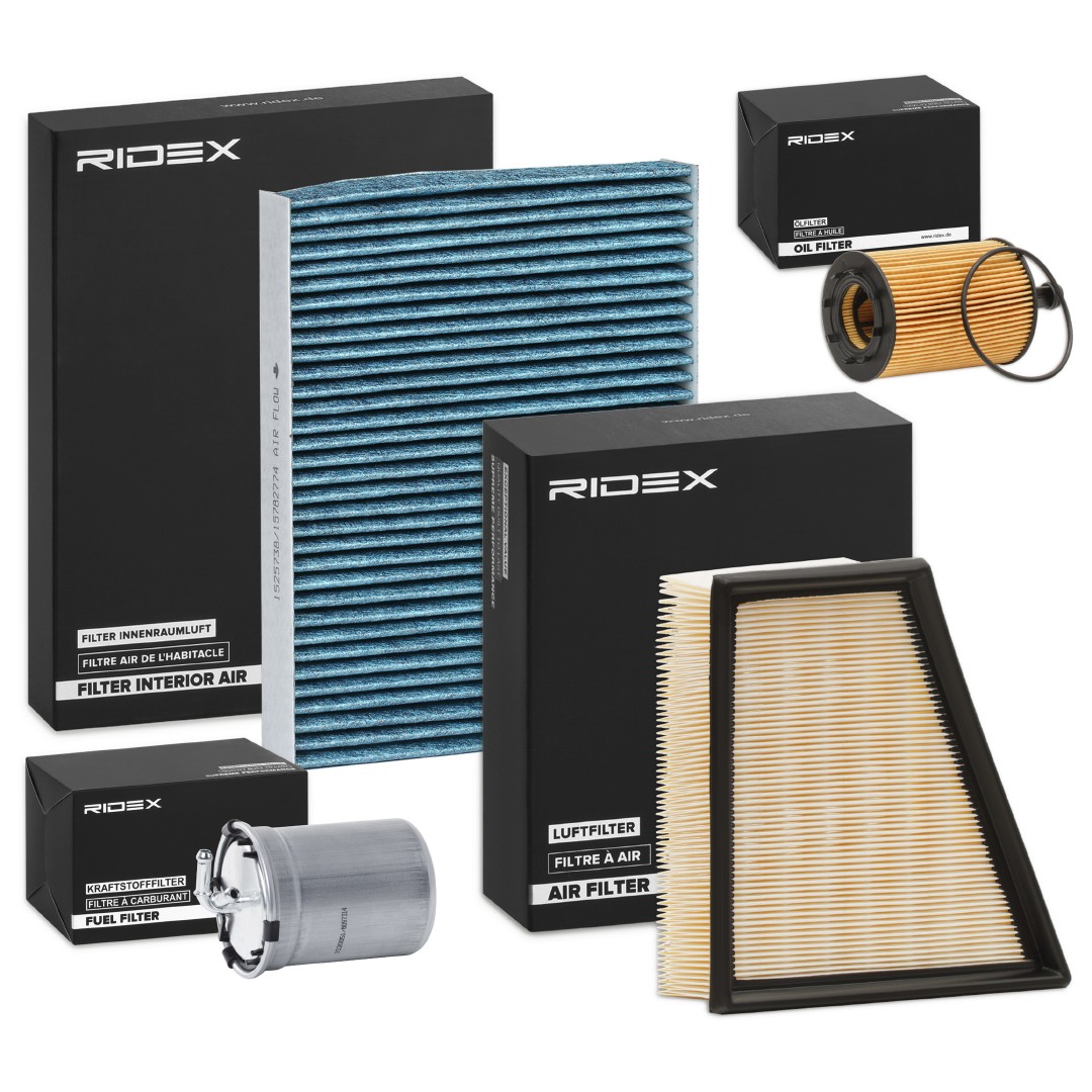 RIDEX 4055F11214: Комплект филтри