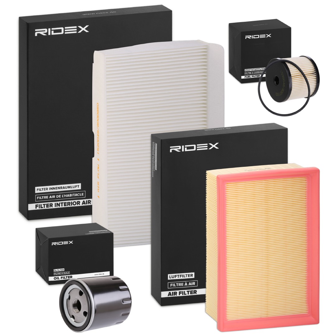 RIDEX 4055F11291: Filtersett