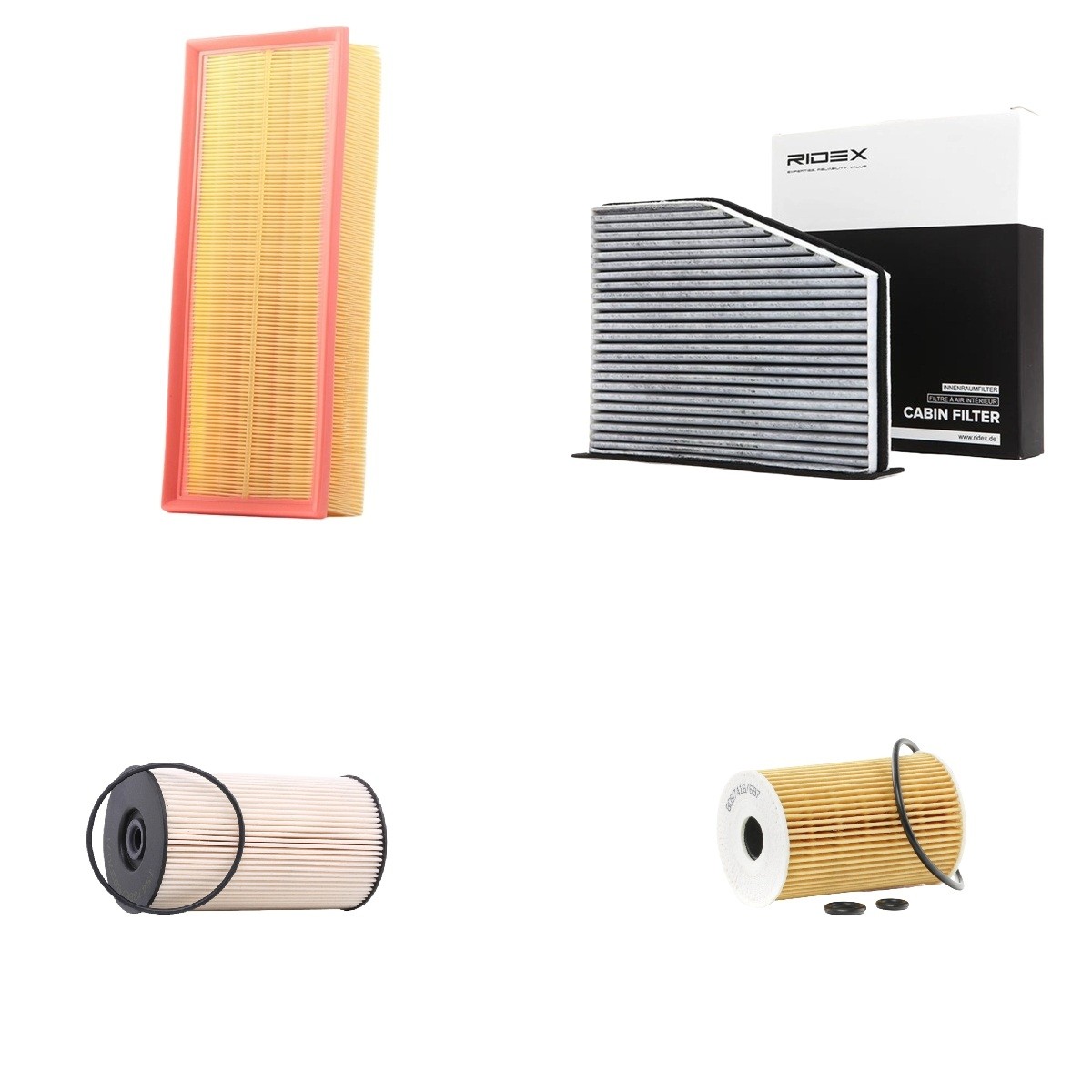 RIDEX 4055F11479: Kit de filtres