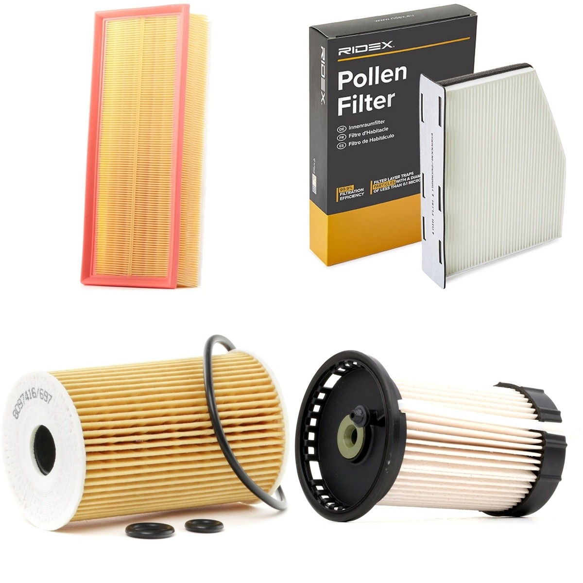 RIDEX 4055F11494: Filterset