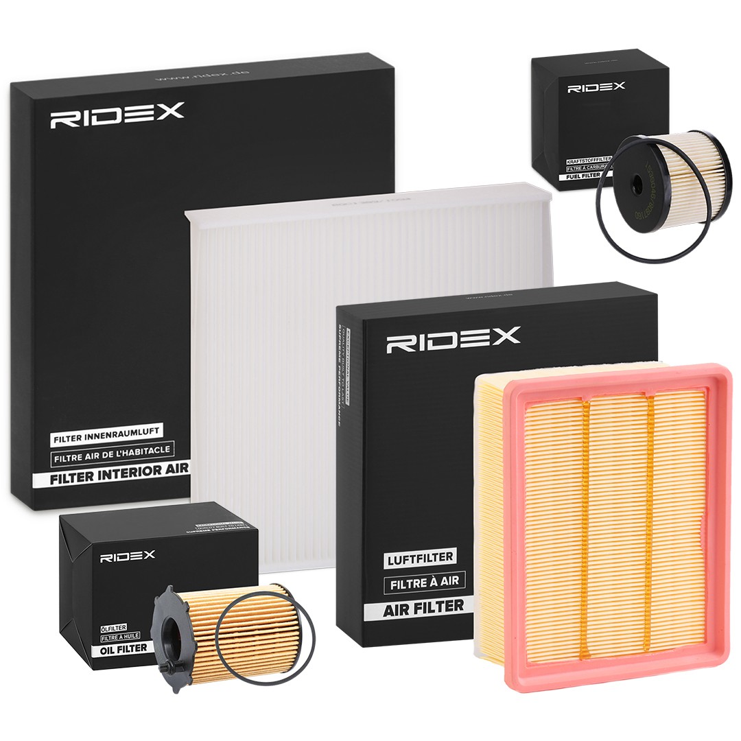 RIDEX 4055F11647: Filter - Sada