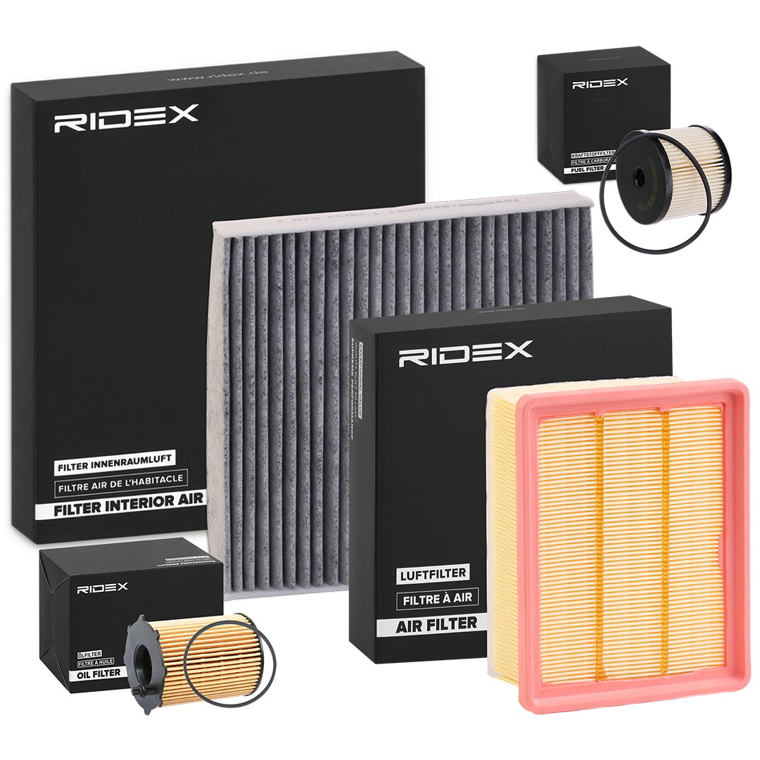 RIDEX 4055F11649: Filterset