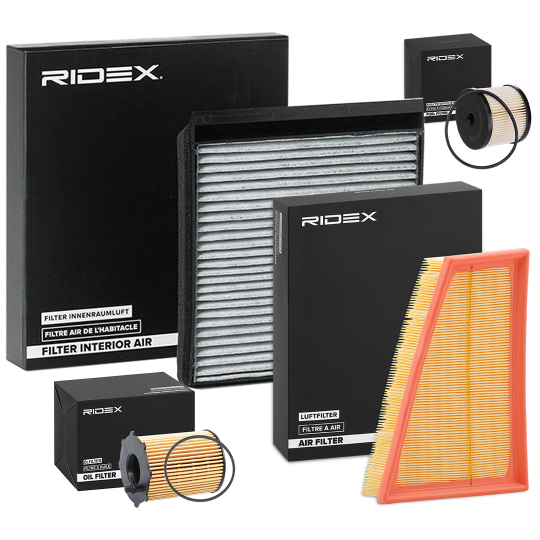 RIDEX 4055F11686: Kit de filtres