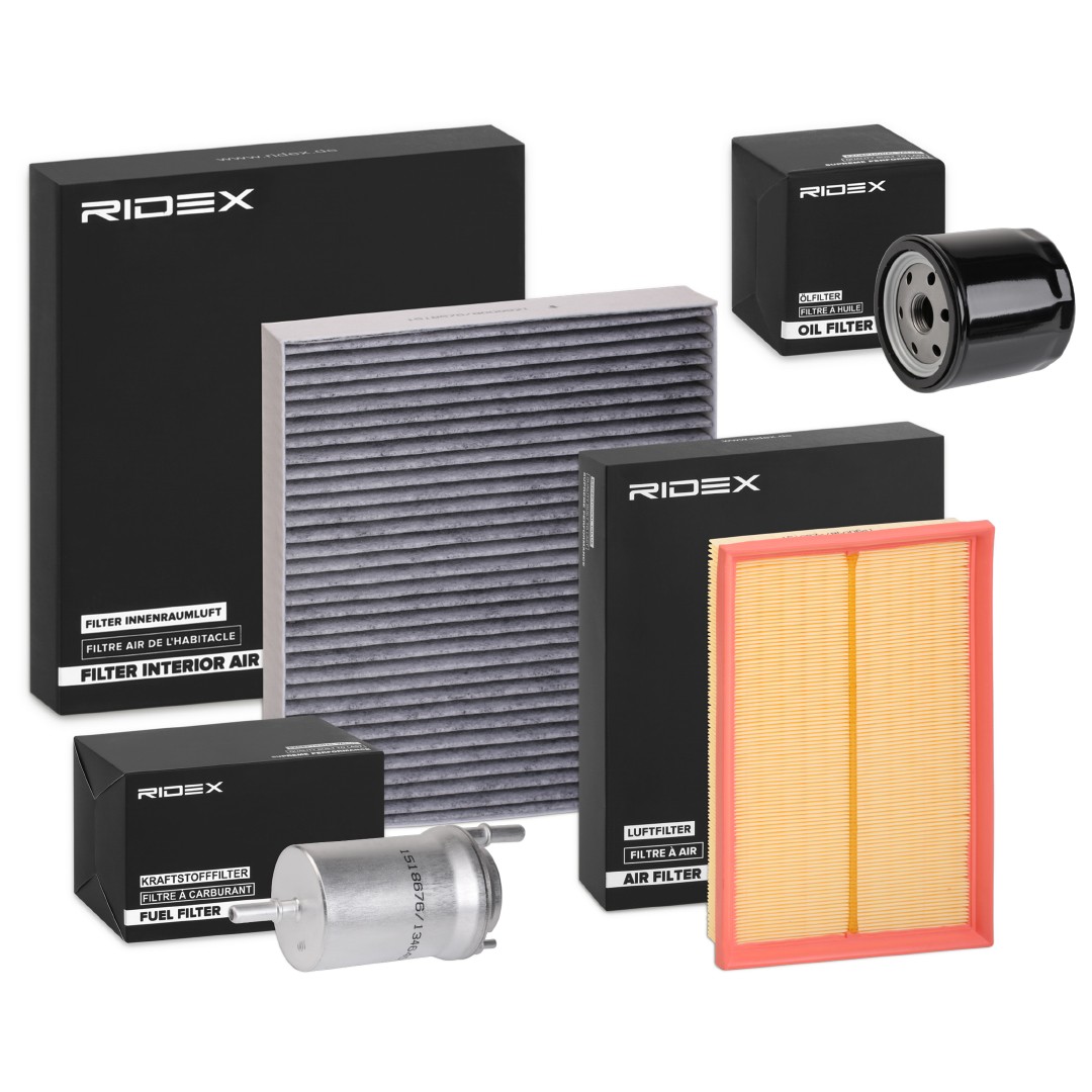 RIDEX 4055F12076: Комплект филтри