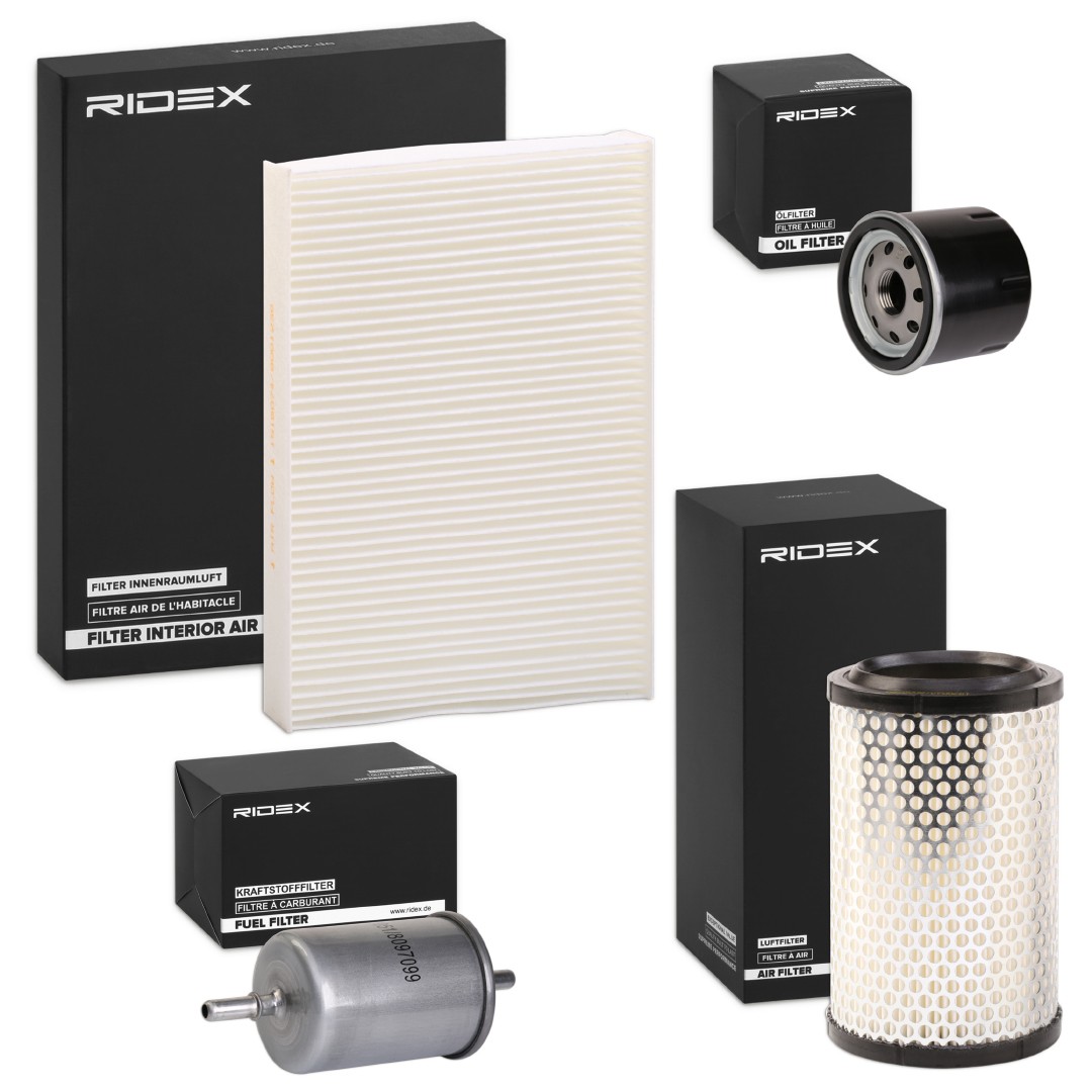 RIDEX 4055F12123: Комплект филтри