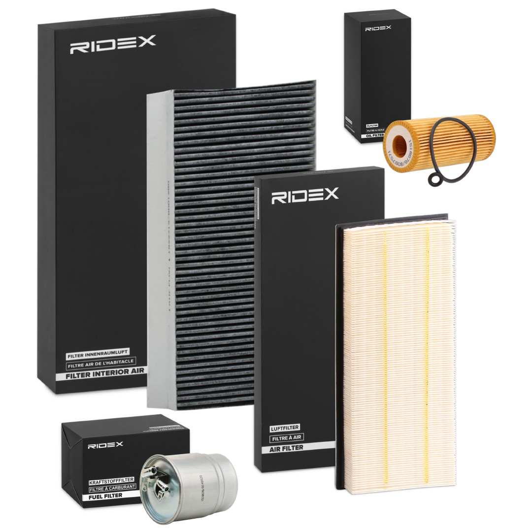 RIDEX 4055F12182: Filtrs-Komplekts