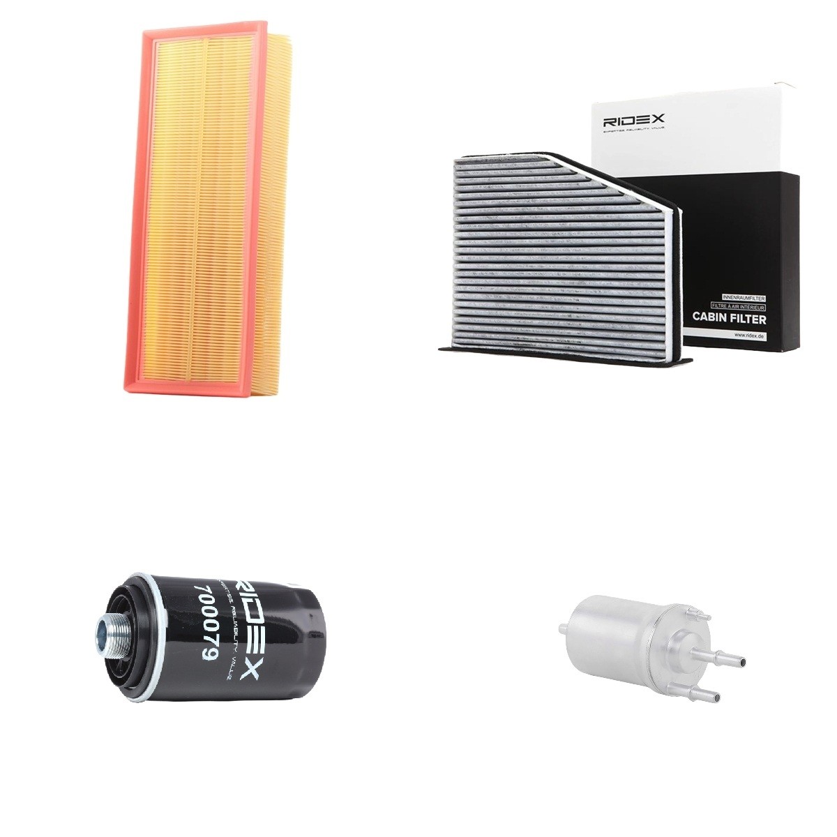 RIDEX 4055F12245: Filtrs-Komplekts