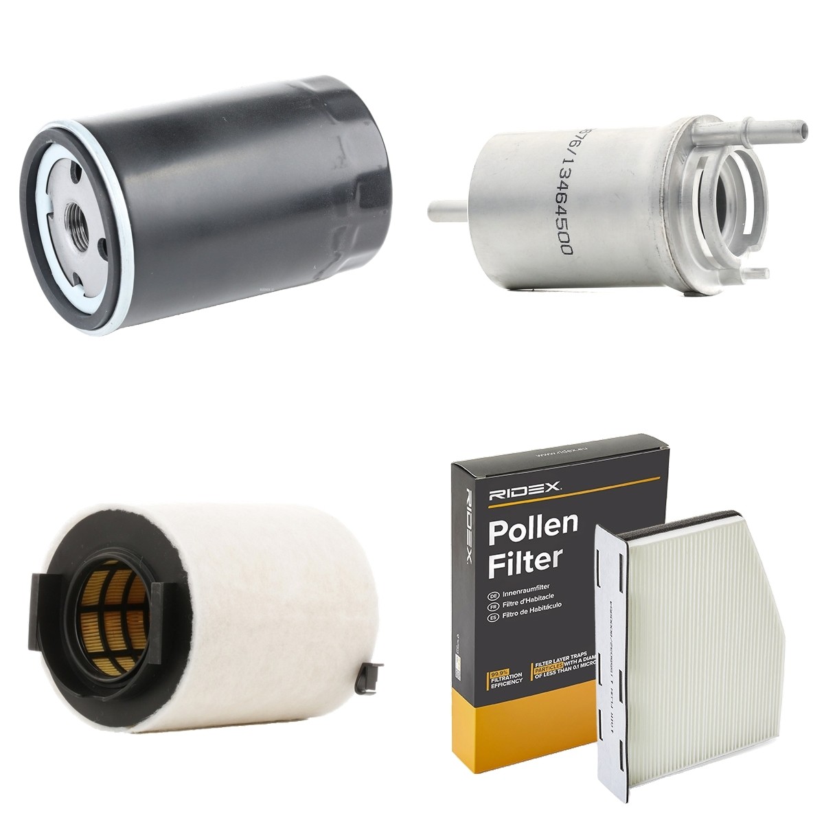 RIDEX 4055F12317: Filtrs-Komplekts