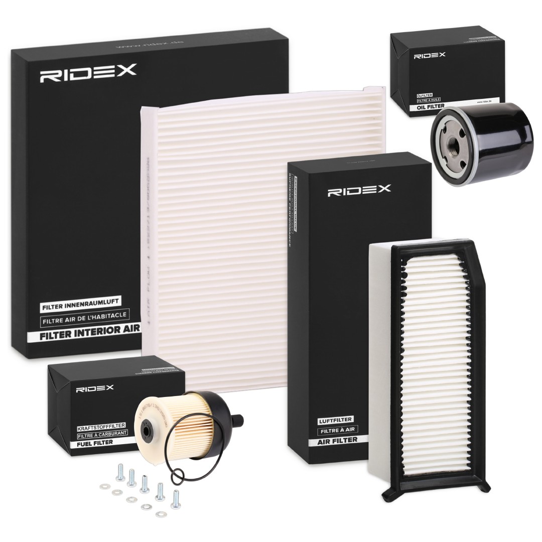 RIDEX 4055F12398: Szűrőkészlet