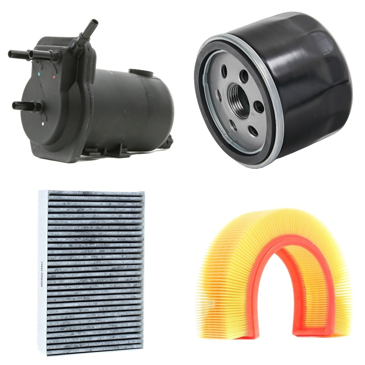 RIDEX 4055F12547: Szűrőkészlet