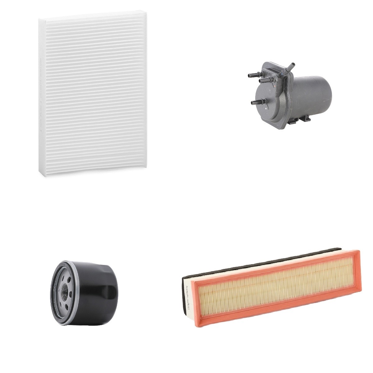 RIDEX 4055F12549: Szűrőkészlet