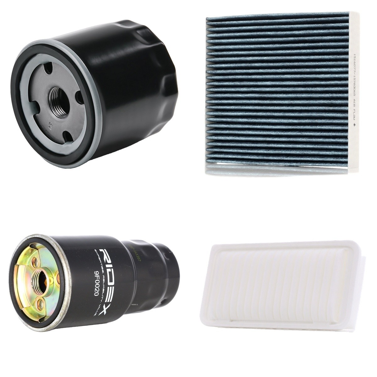 RIDEX 4055F12589: Kit filtri