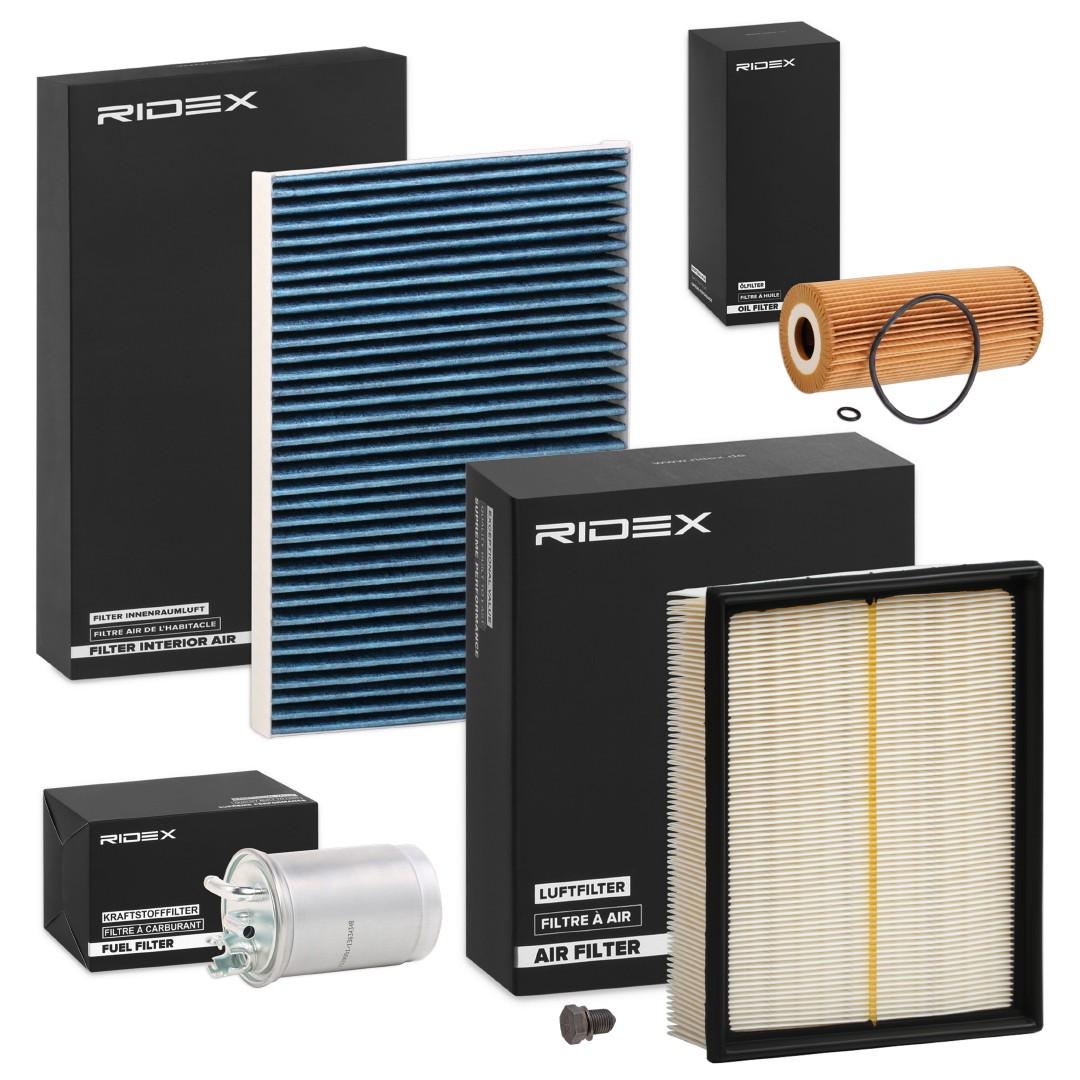 RIDEX 4055F12827: Filtersats