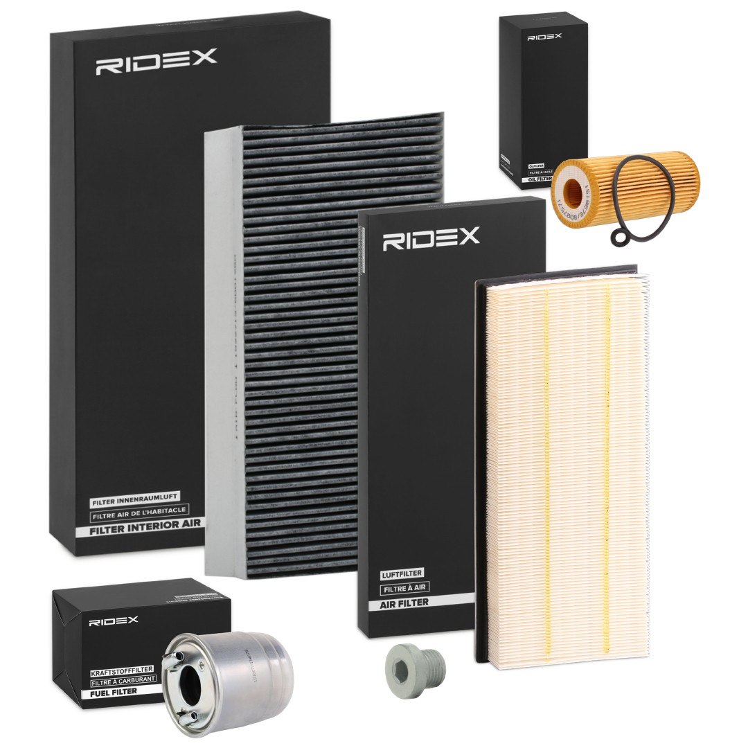 RIDEX 4055F13398: Комплект филтри
