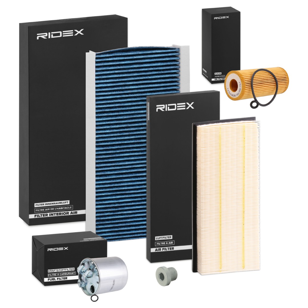 RIDEX 4055F13401: Комплект филтри