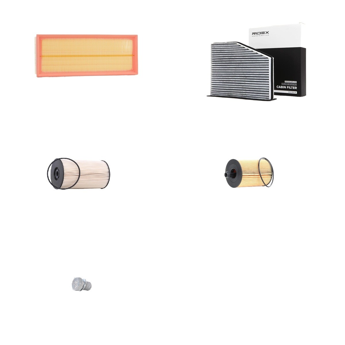 RIDEX 4055F14644: Zestaw filtrów