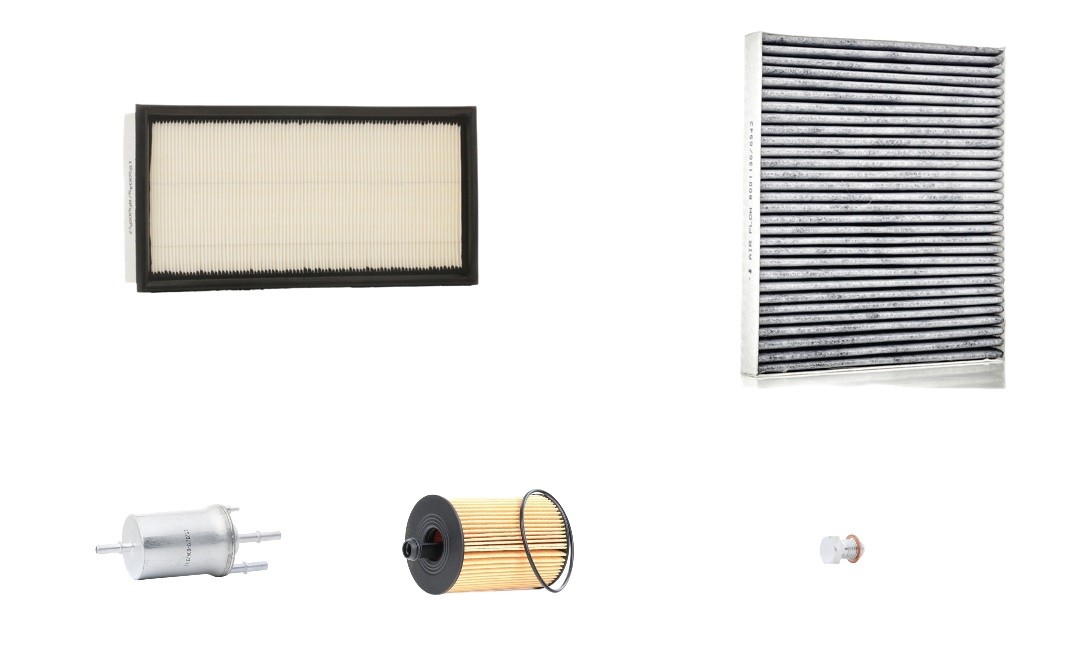 RIDEX 4055F14736: Комплект филтри