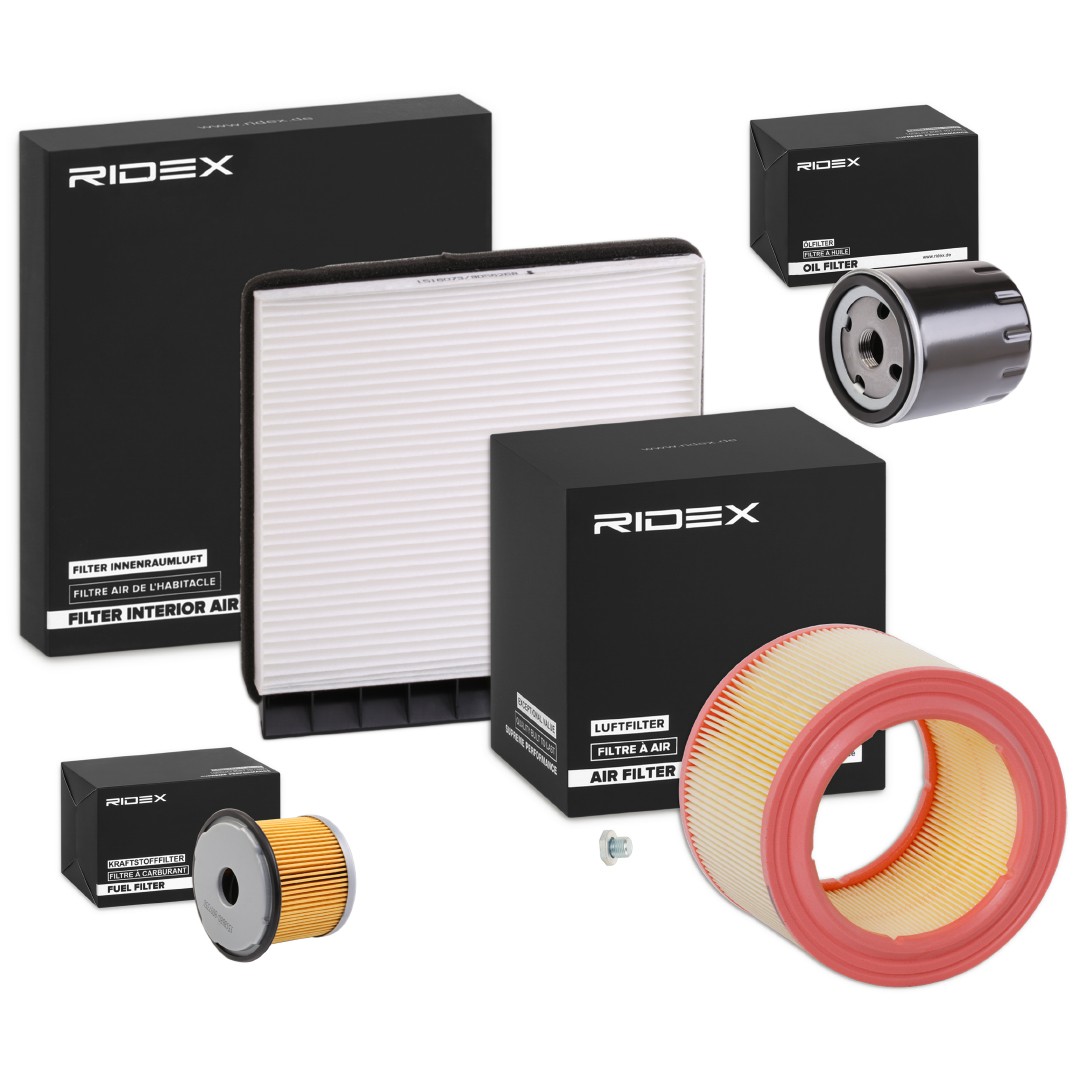 RIDEX 4055F15116: Szűrőkészlet