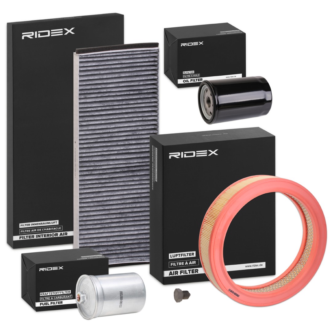 RIDEX 4055F15174: Комплект филтри