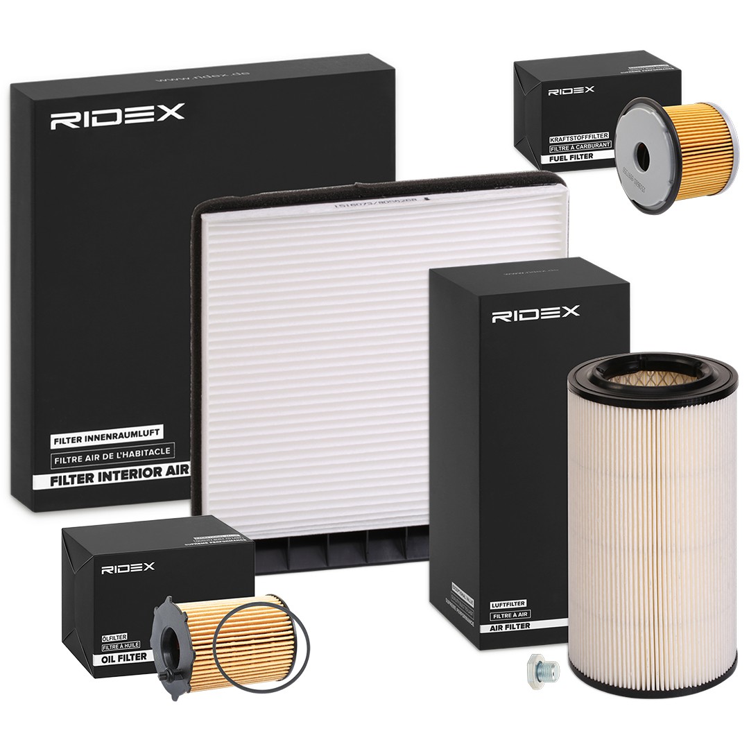 RIDEX 4055F15718: Kit de filtres