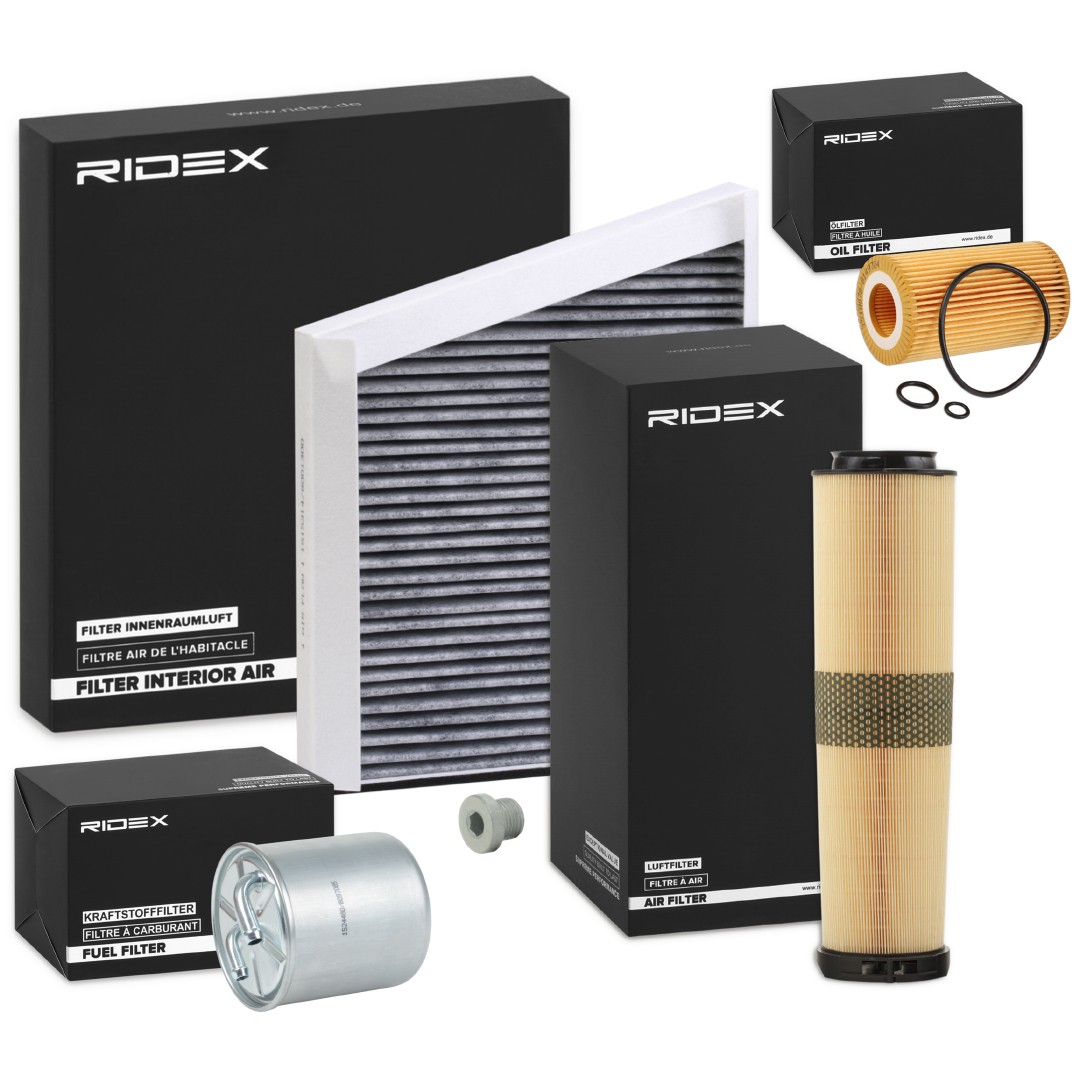 RIDEX 4055F15836: Filtrs-Komplekts