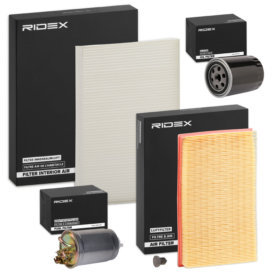 RIDEX 4055F16104: Filtersats