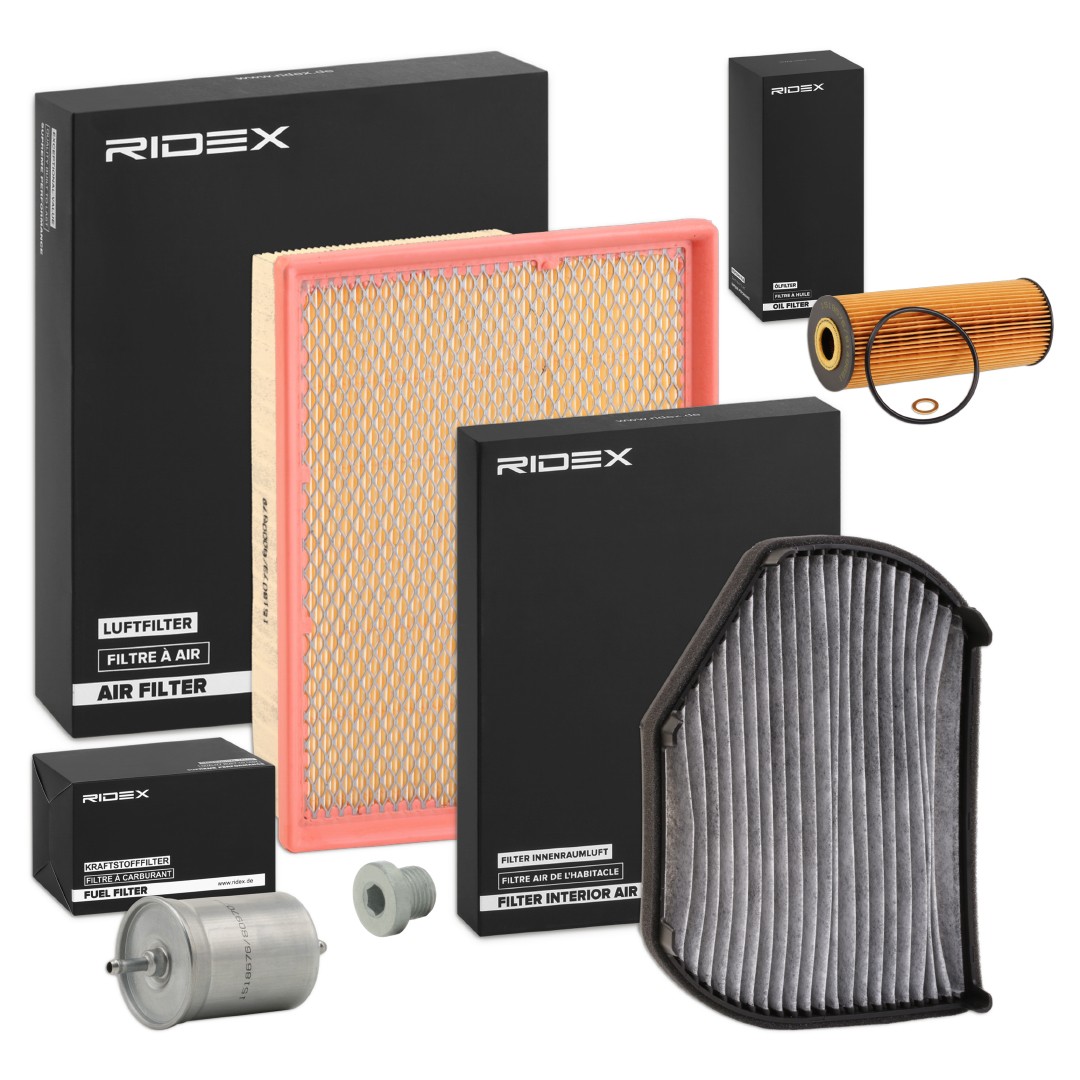 RIDEX 4055F16180: Kit de filtros