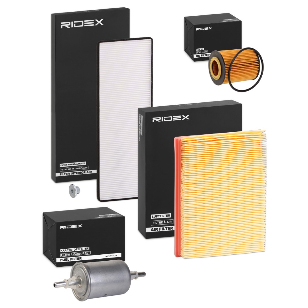 RIDEX 4055F16386: Kit de filtres
