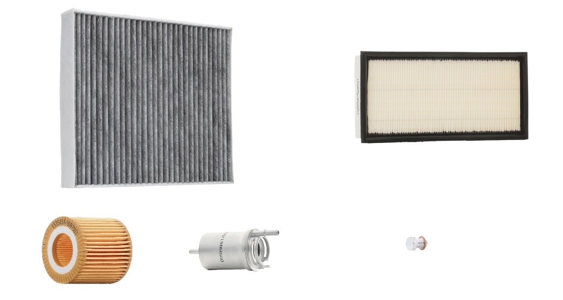 RIDEX 4055F16442: Filtersats