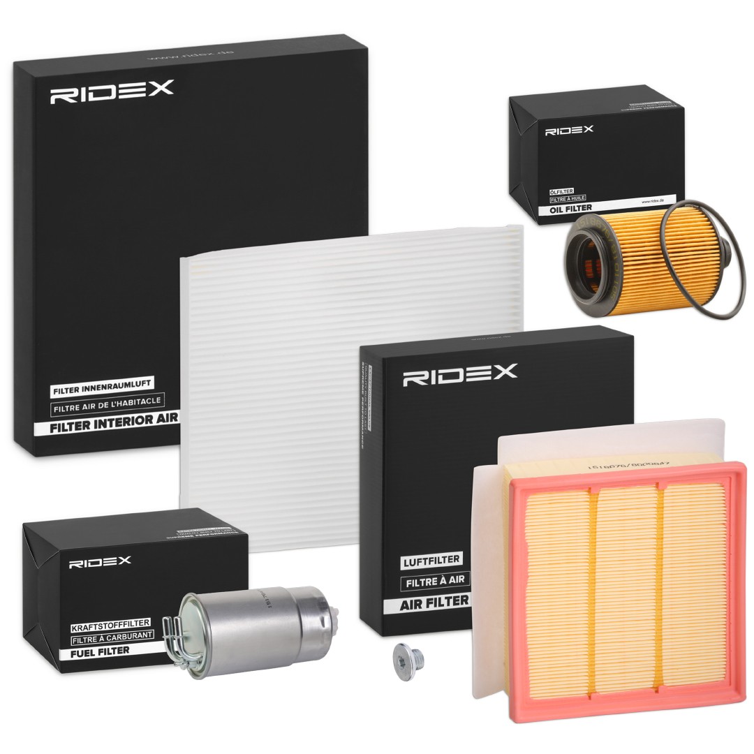 RIDEX 4055F16950: Filtrs-Komplekts