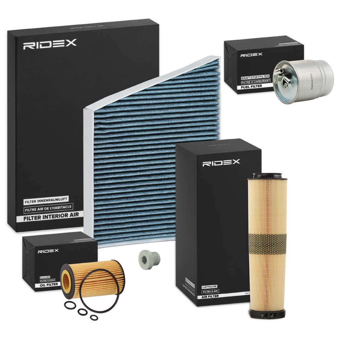 RIDEX 4055F17099: Filtrs-Komplekts
