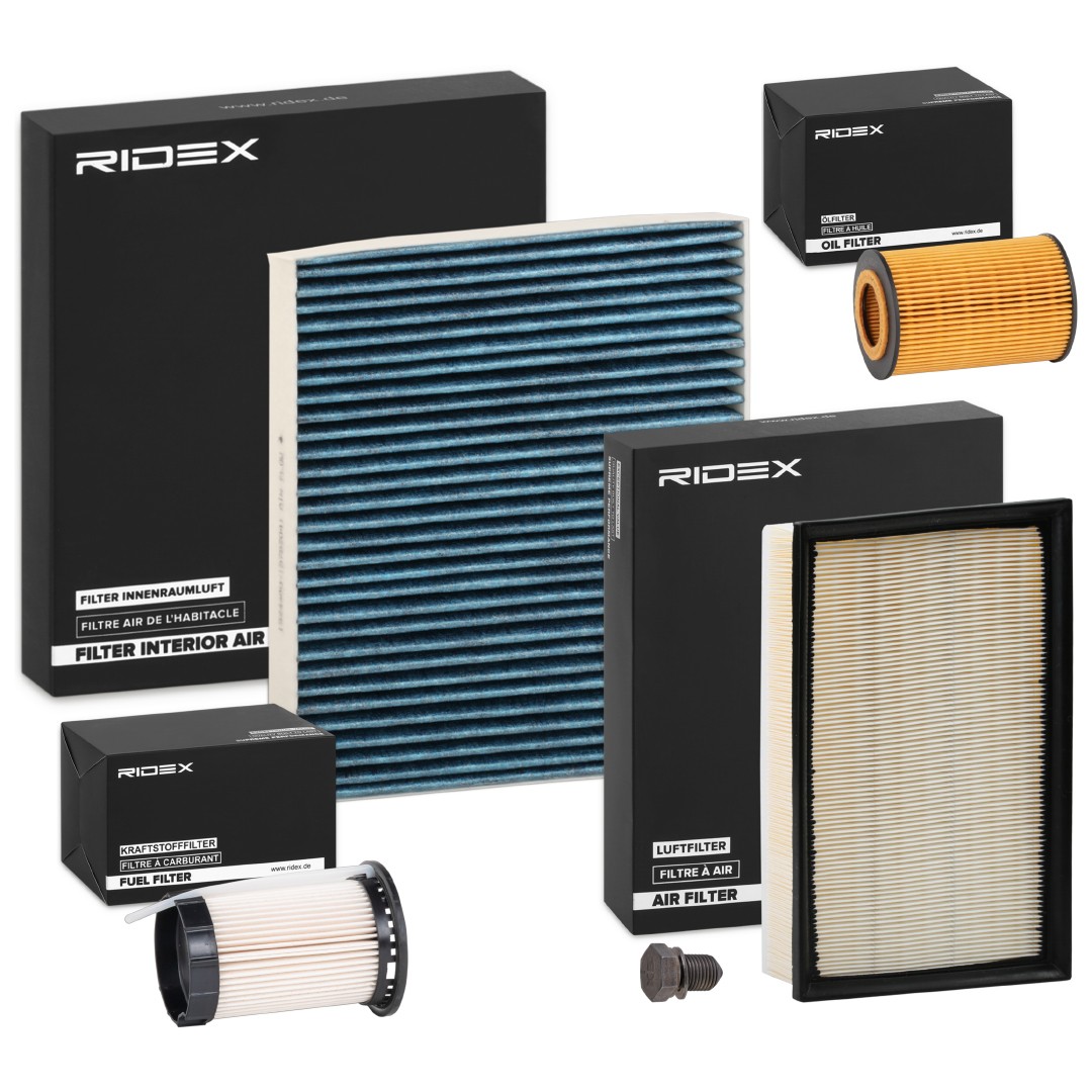 RIDEX 4055F17258: Kit de filtres