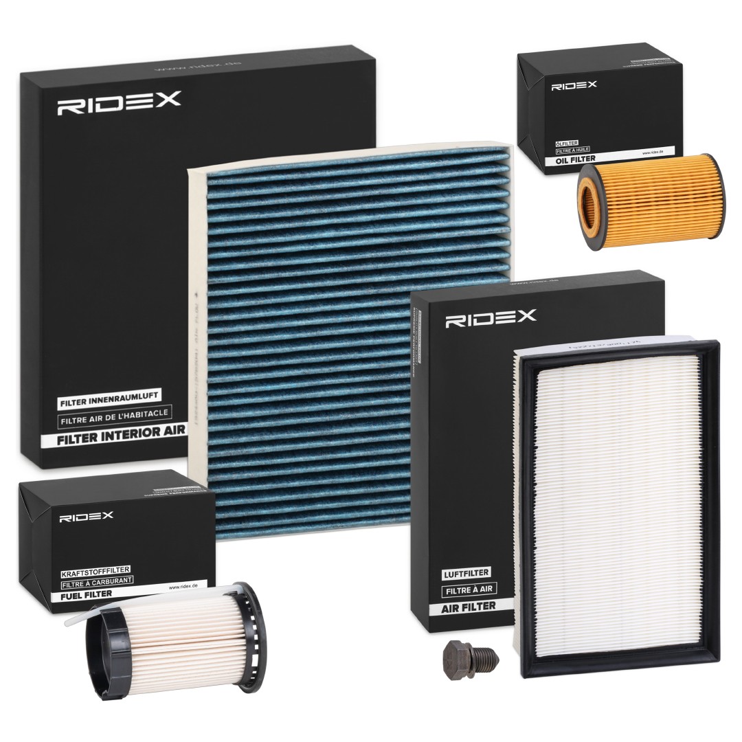 RIDEX 4055F17261: Kit de filtres