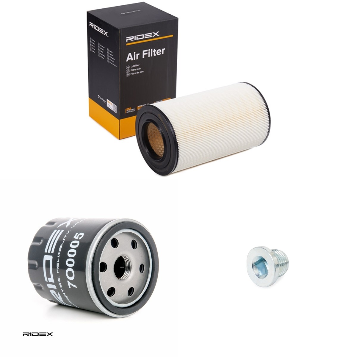 RIDEX 4055F18920: Комплект филтри