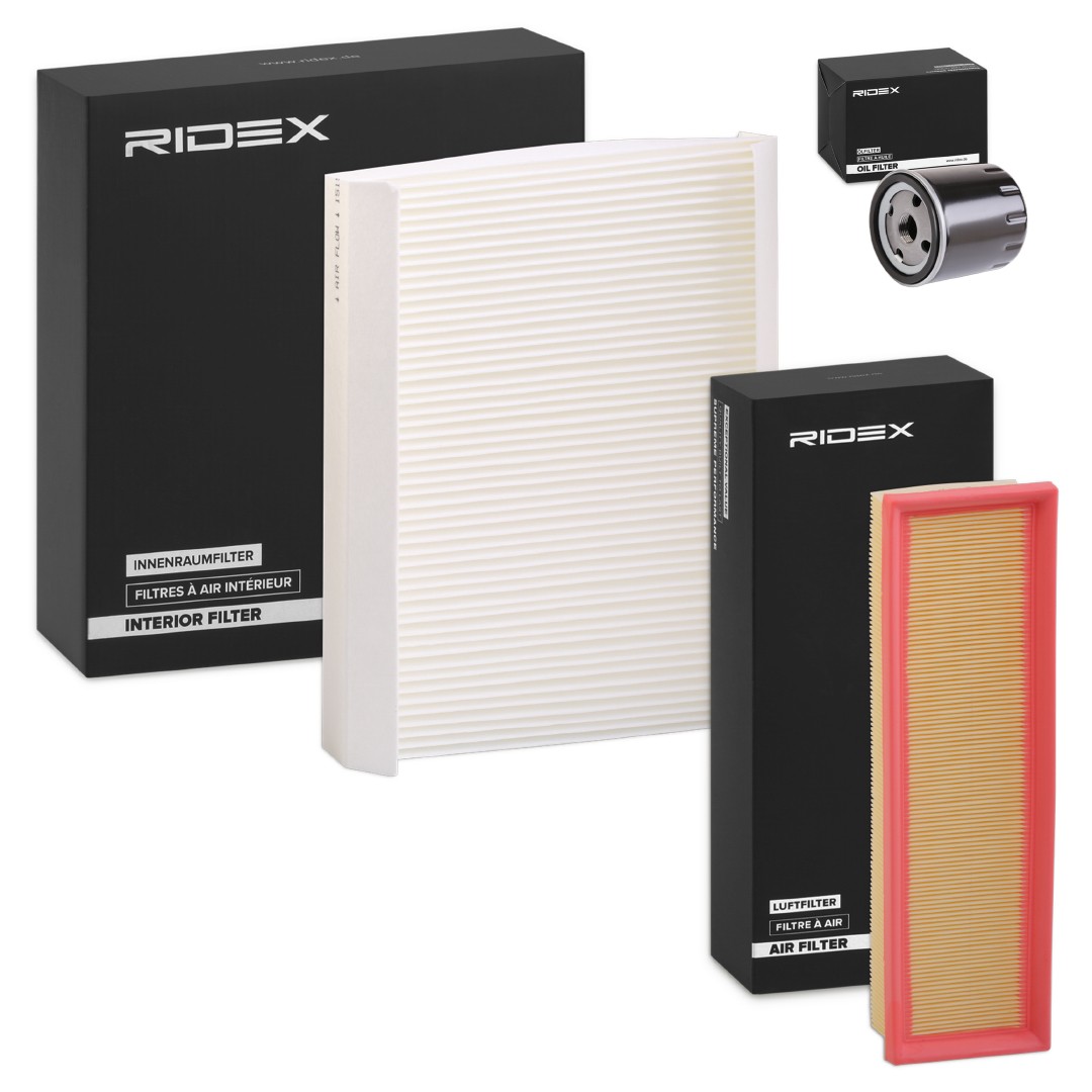 RIDEX 4055F19516: Комплект филтри