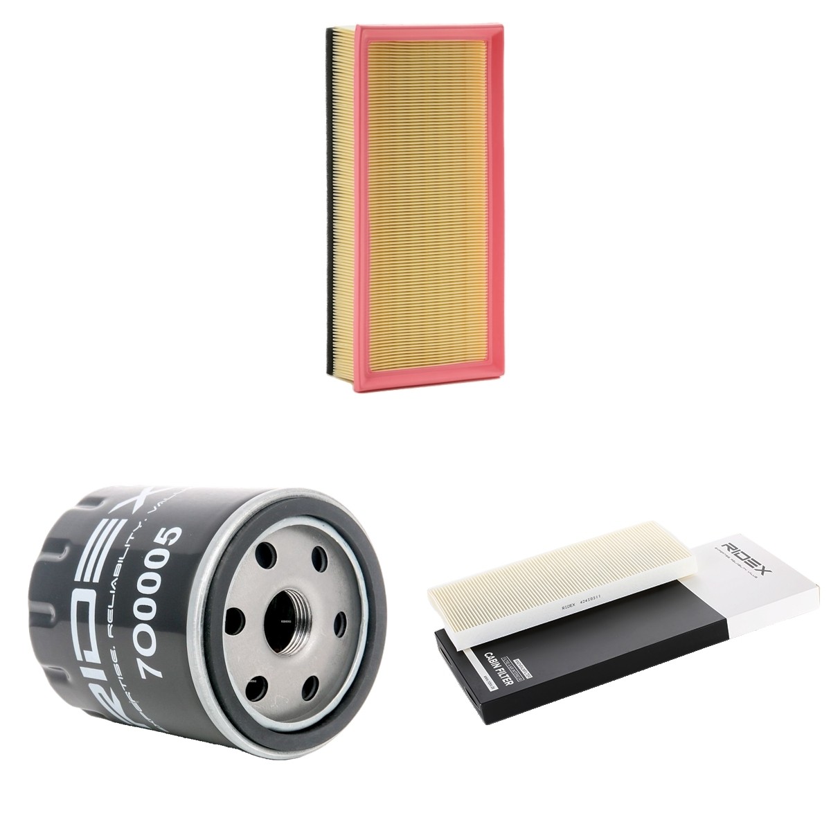 RIDEX 4055F19554: Filtersett