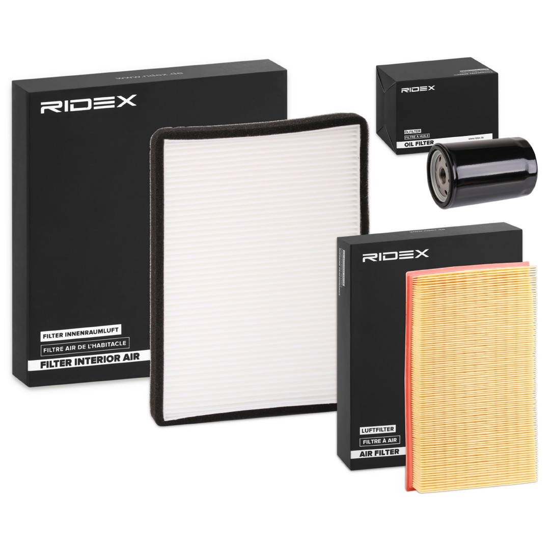 RIDEX 4055F19558: Filtersats