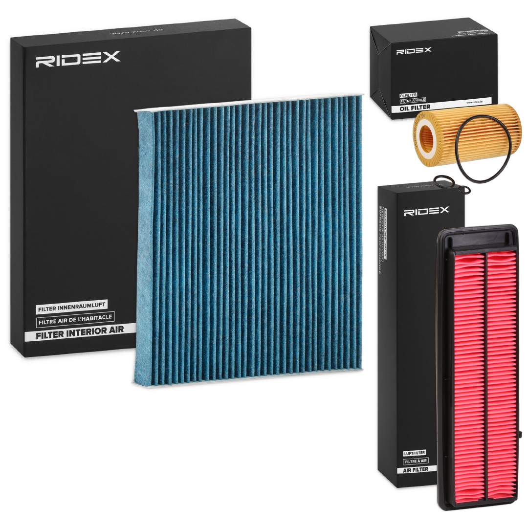 RIDEX 4055F19743: Комплект филтри