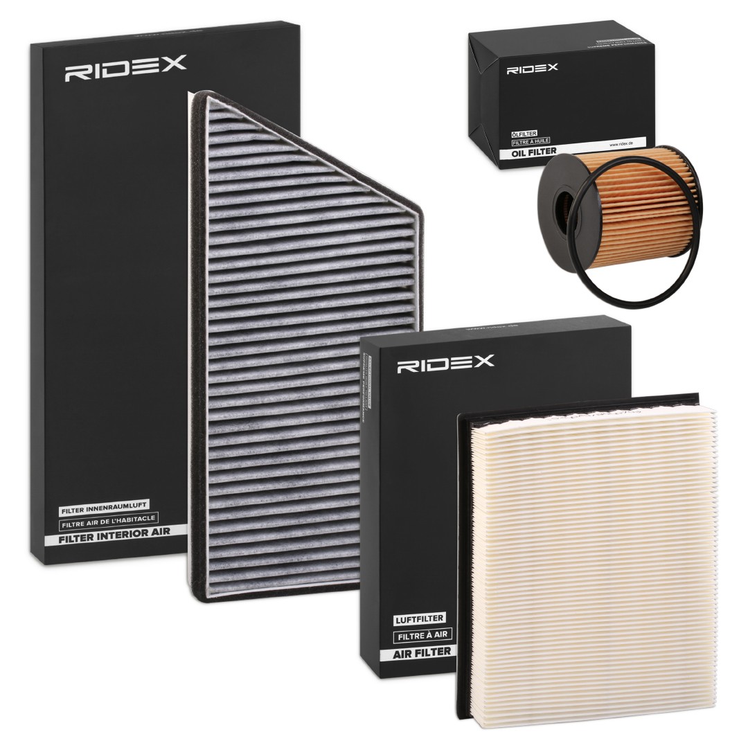 RIDEX 4055F19761: Filtersett