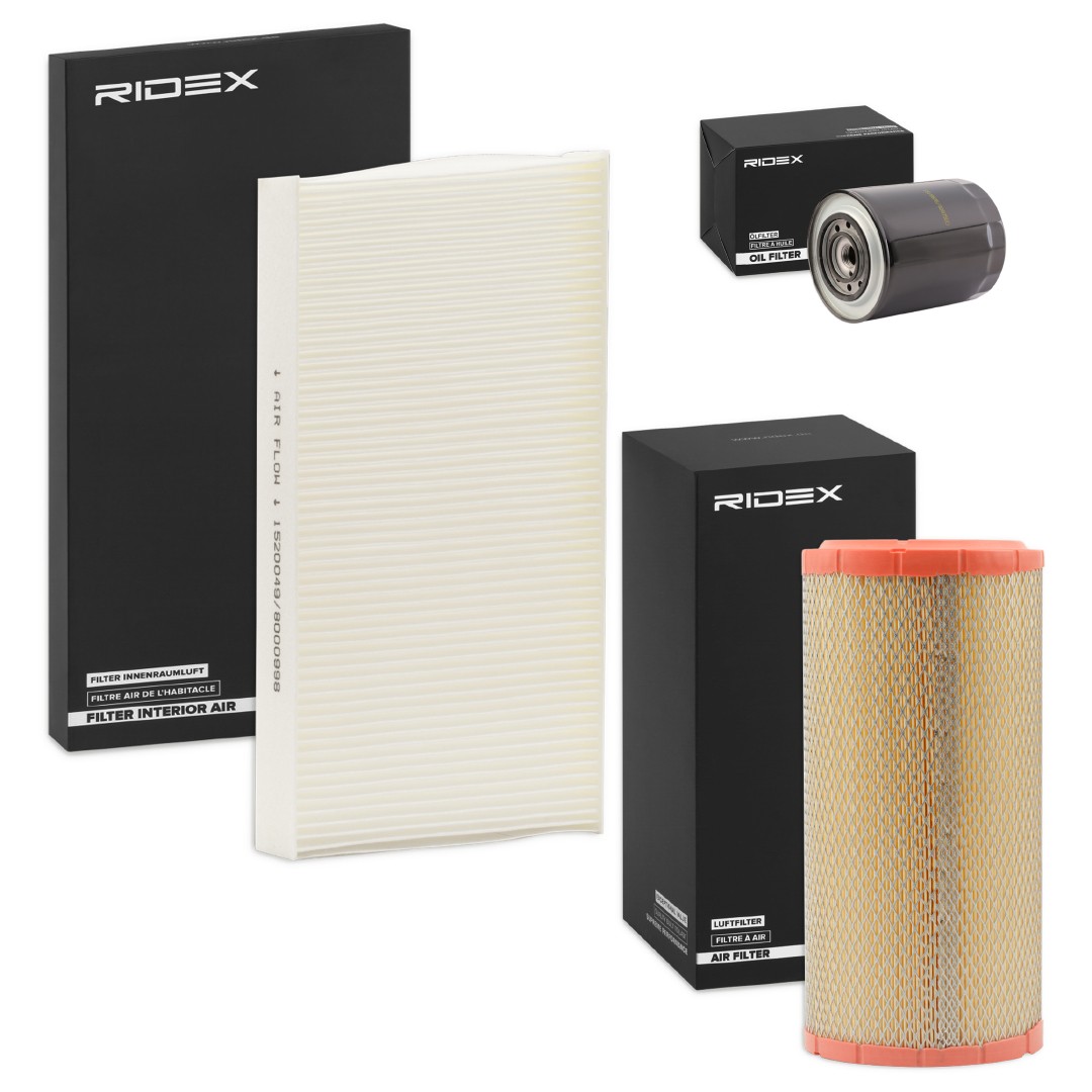 RIDEX 4055F20043: Filtrs-Komplekts