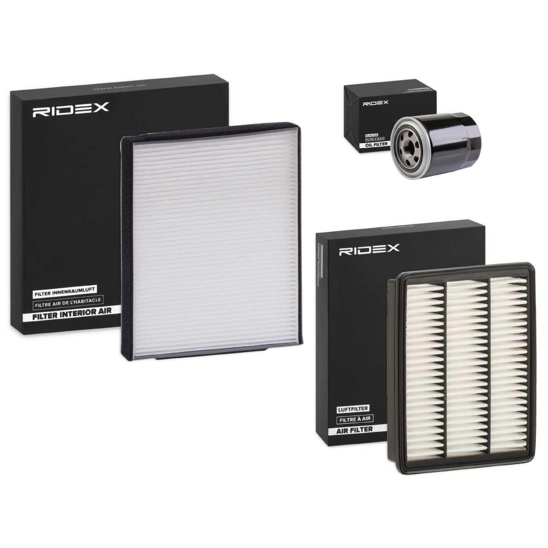 RIDEX 4055F20158: Szűrőkészlet