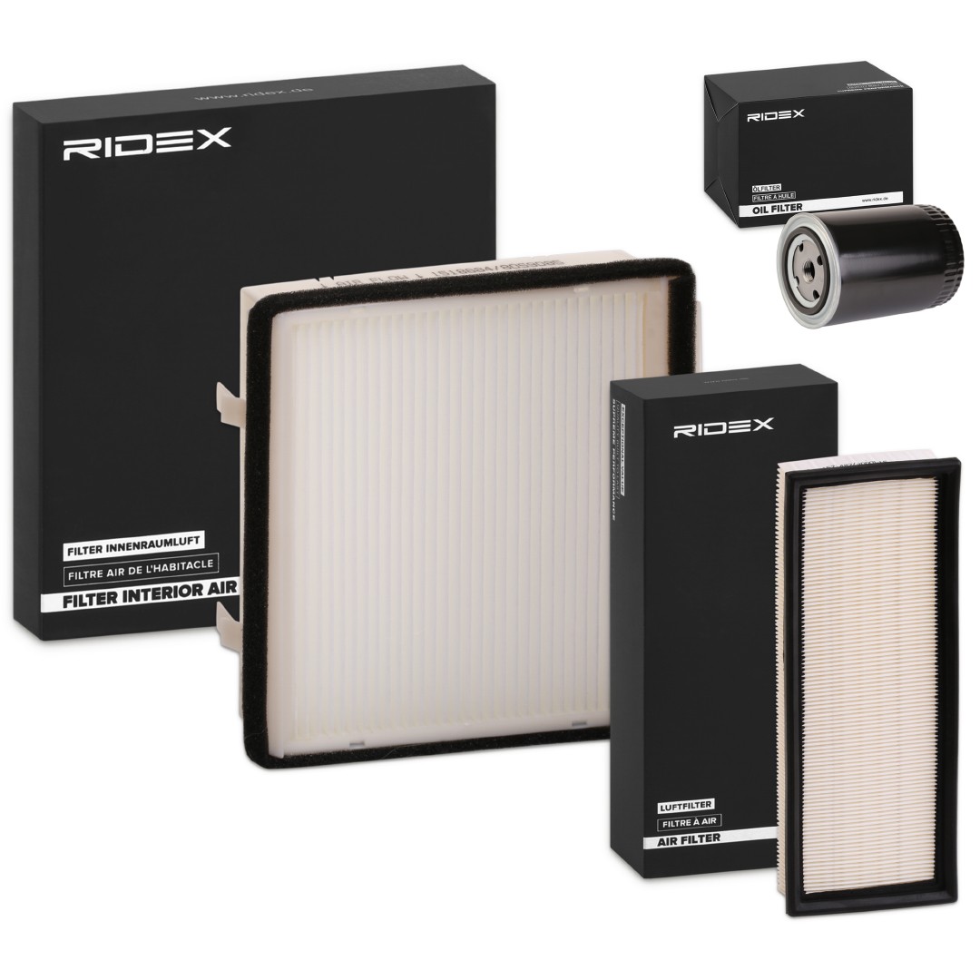 RIDEX 4055F20196: Filtersats