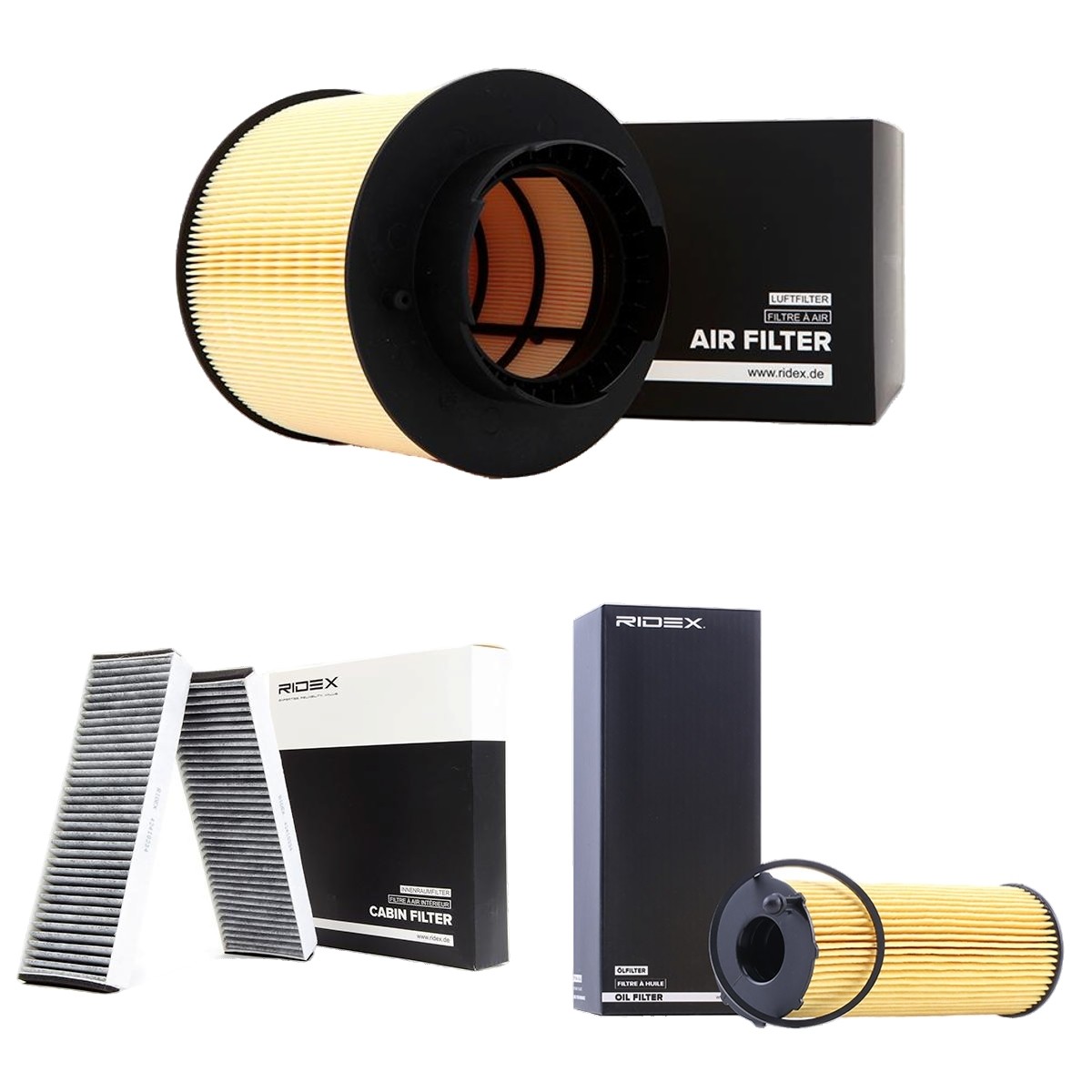 RIDEX 4055F20203: Filterset