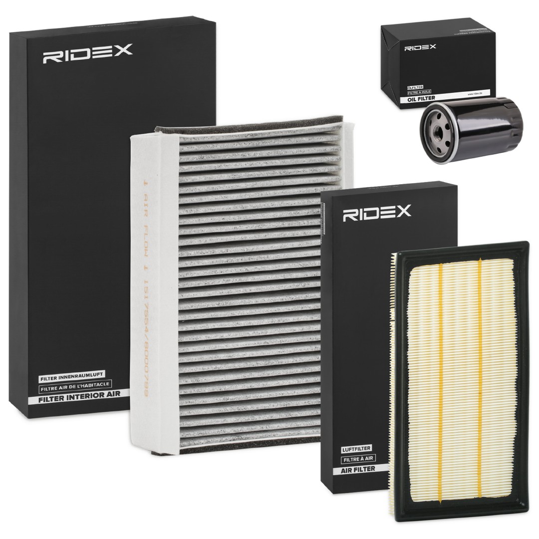 RIDEX 4055F20266: Szűrőkészlet