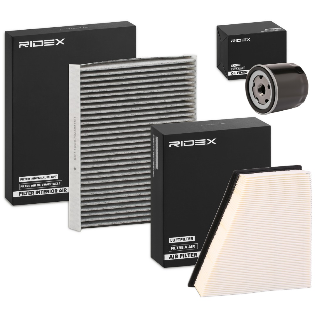 RIDEX 4055F20307: Filtersats