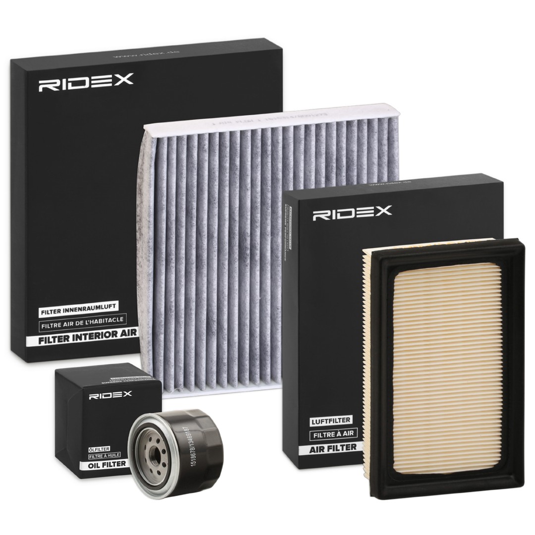 RIDEX 4055F20516: Kit de filtros