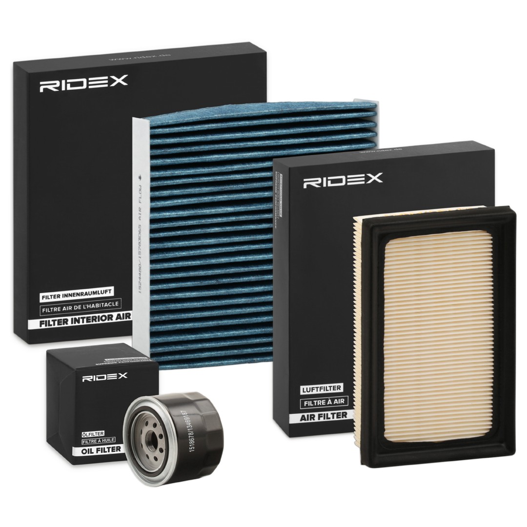 RIDEX 4055F20517: Kit de filtros