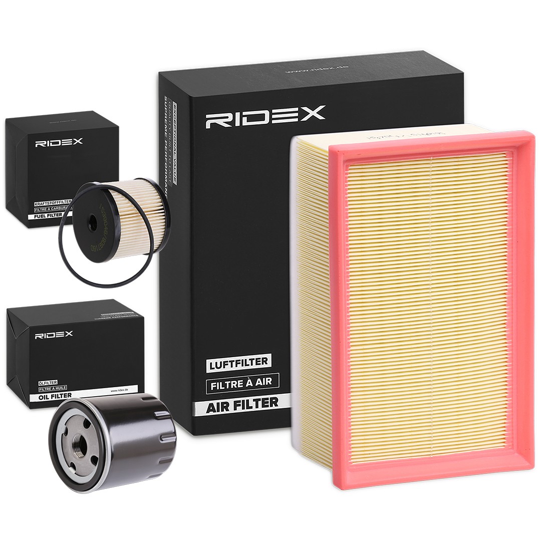RIDEX 4055F22736: Kit de filtros
